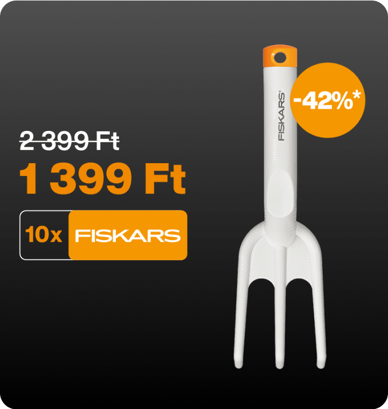 Gyűjtsd a pontokat a FISKARS termékekért  és szerezd meg őket akár 50%* kedvezménnyel!